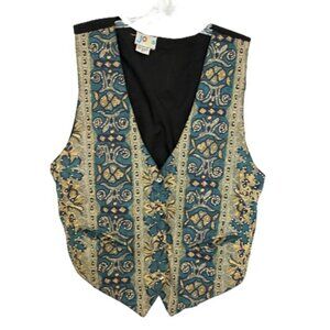 Y2K Embellished Weskit Style Vest Sz Medium